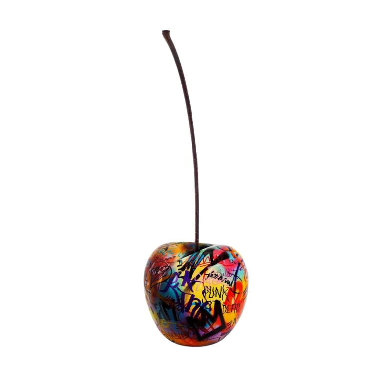Cherry Ceramic Sculpture | Andrew Martin Graffiti