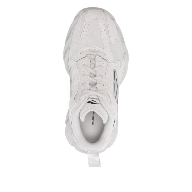 Balenciaga Sneakers White / Black Grey T Bovine Leather Polyester - Women