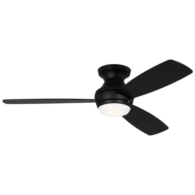 Midnight Black 44"Ceiling Fan from the Ikon Collection