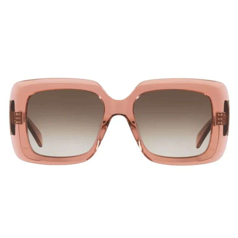 Celine Brown Gradient Square Ladies Sunglasses CL40263I 74F 54