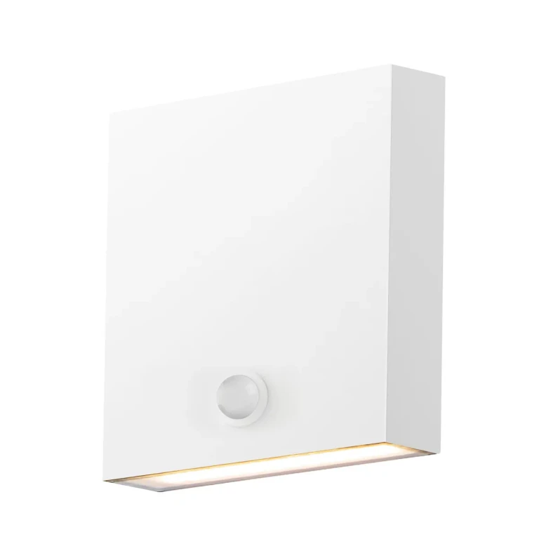 White LED Outdoor Wall Sconce from the Brik Collection
