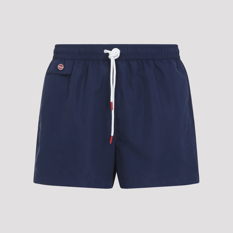 Kiton Polyester Swim Shorts Blue Swimwear - Men
