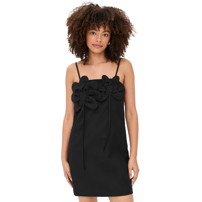 BAUM UND PFERDGARTEN Adriana Mini Dress Black 40