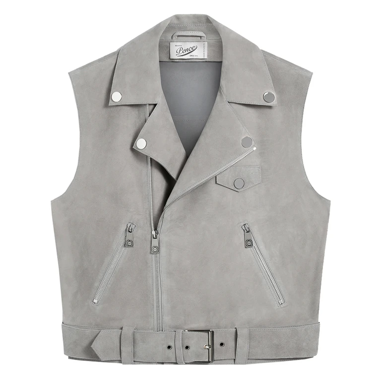 Pence Anemone Grey Gilet - Women