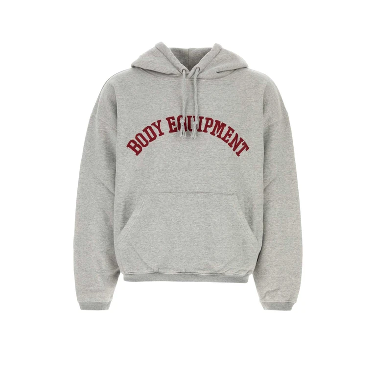 1989 Studio Melange Grey Cotton Body Equipment Sweatshirt