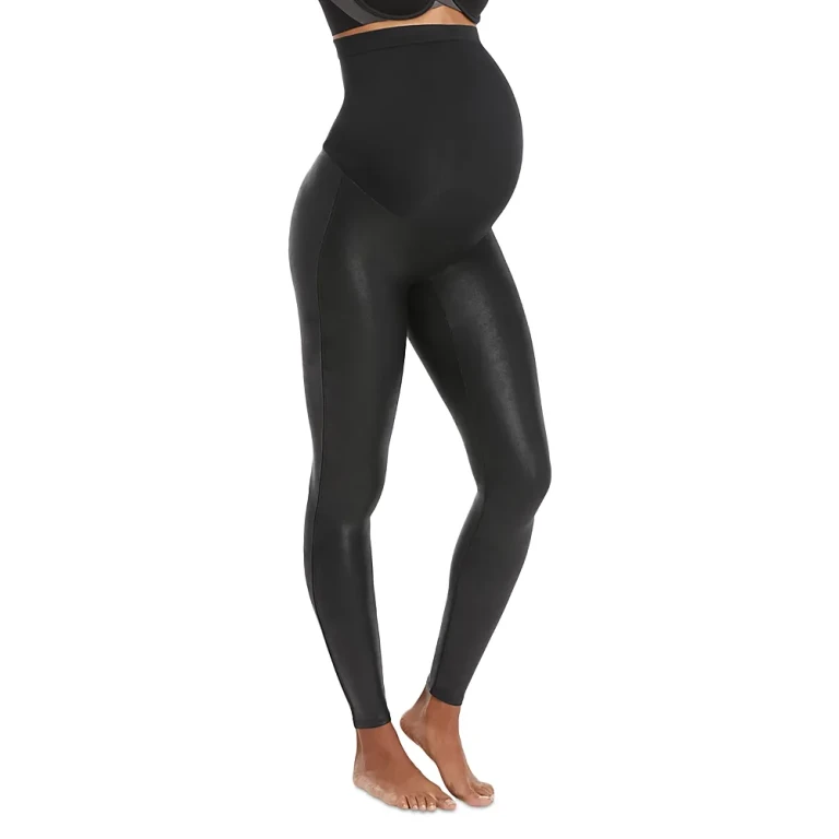 Spanx Mama Maternity Faux Leather Leggings