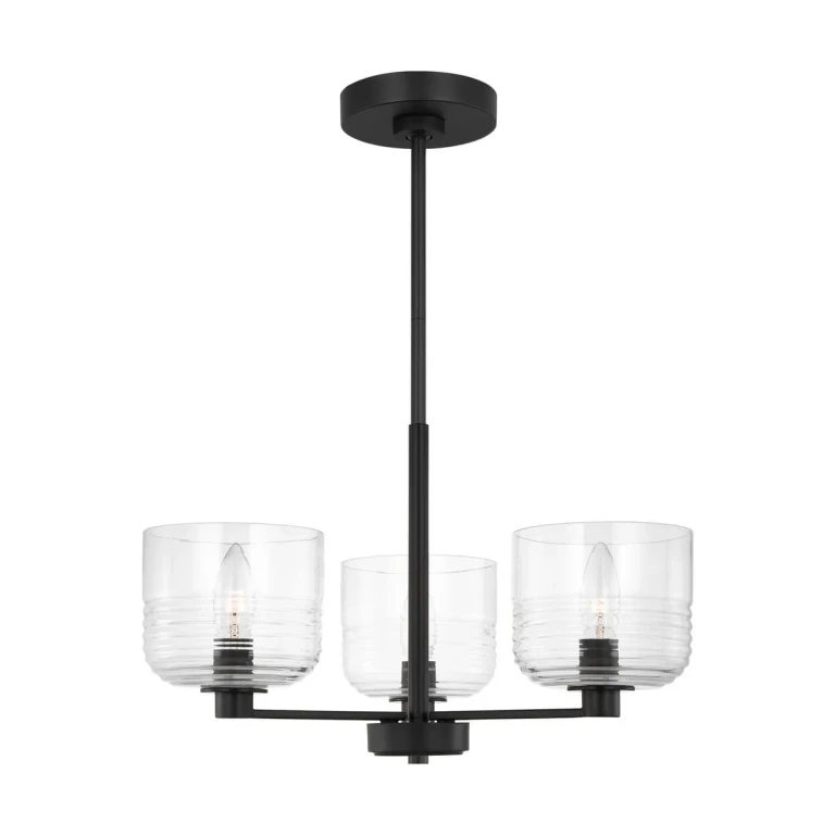 Midnight Black Chandelier from the Lochdale Collection