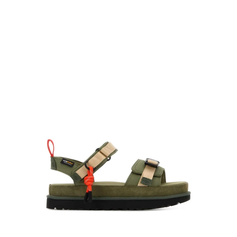 Heeled Sandal Woman color Green (1180070BTOL)
