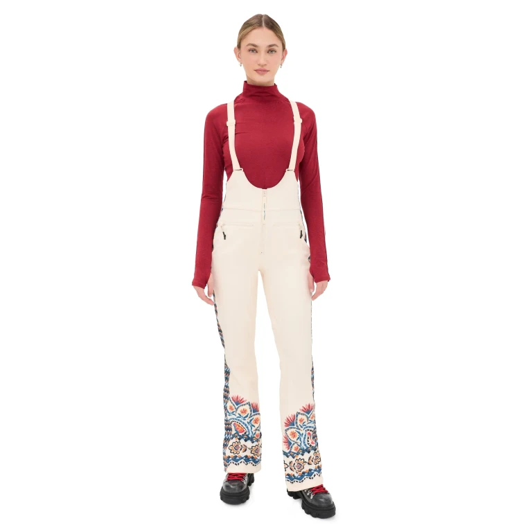 FARM Rio FARM Rio x Whitespace Lucy Floral Ski Pants Off White XS
