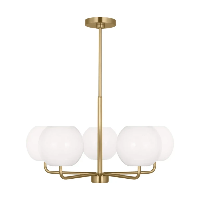 Satin Bronze Chandelier from the Rory Collection
