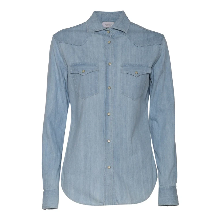 Mazzarelli Double-pocket Denim Shirt