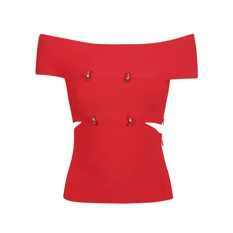 Top con spalle scoperte Alexander McQueen