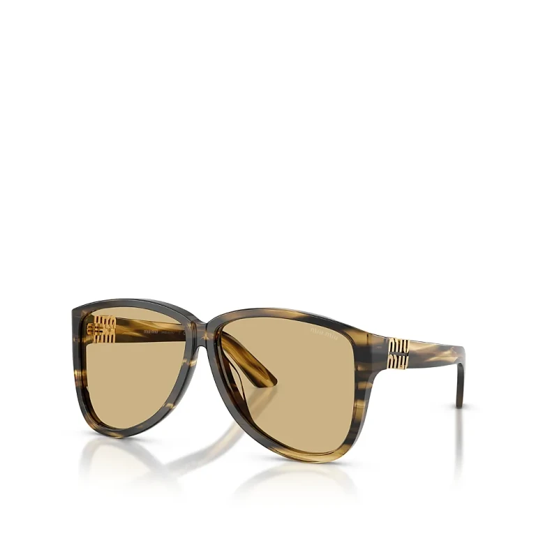 Miu Miu Aviator Sunglasses, 61mm
