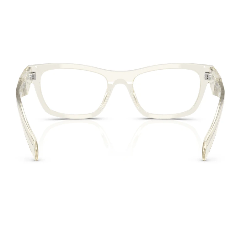 Prada PR B01V 19X1O1 Trasparente Giallo Chiaro Acetate Occhiali Da Vista - Women