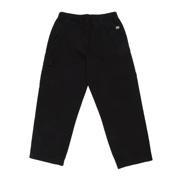 Cp Company Kids LONG PANTS Black Cotton