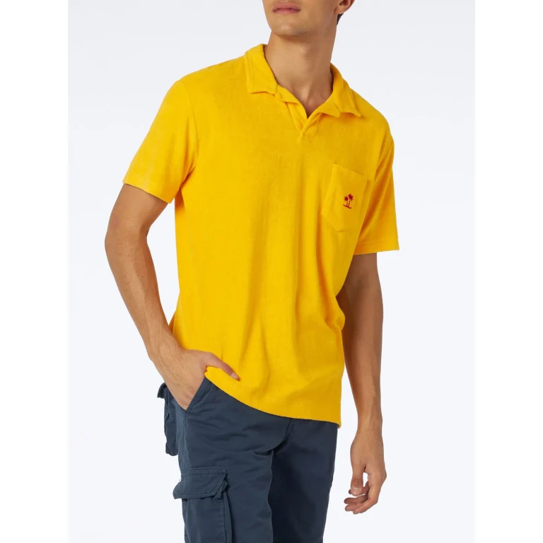 MC2 Saint Barth Powel Yellow Terry Polo