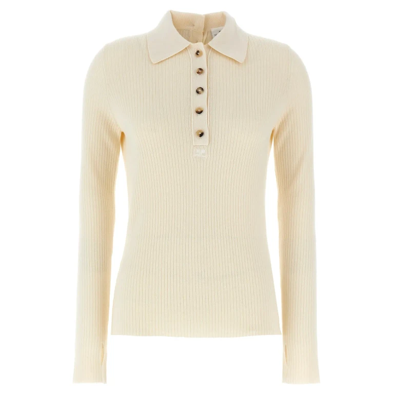 Poloshirt Weiß