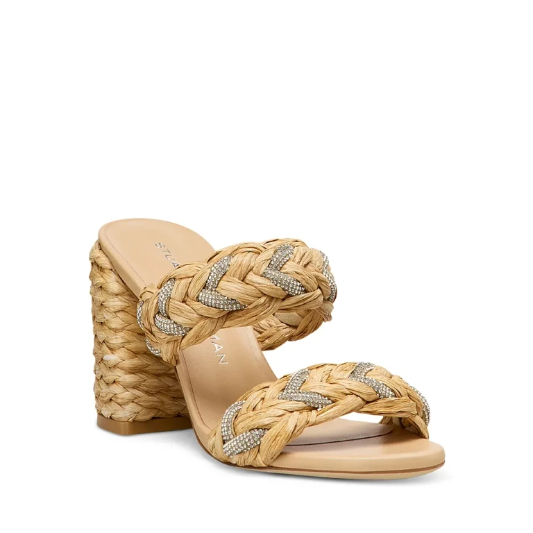 Stuart Weitzman Women's Lana Block Heel Sandals