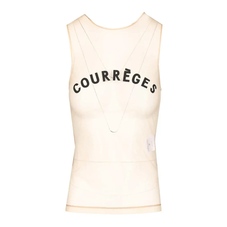 Courreges Top - Blanc
