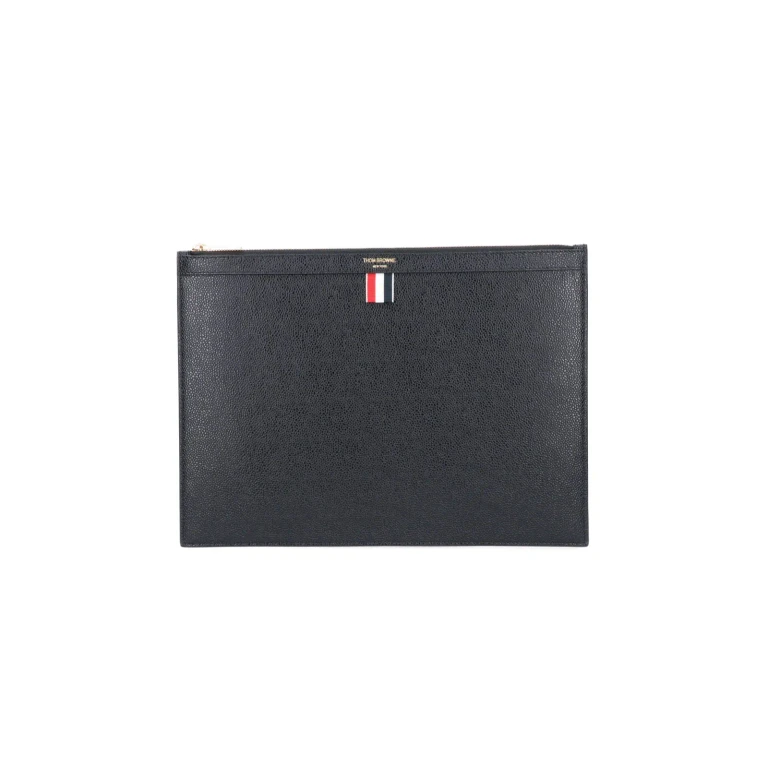 Thom Browne Tricolour Clutch Bag