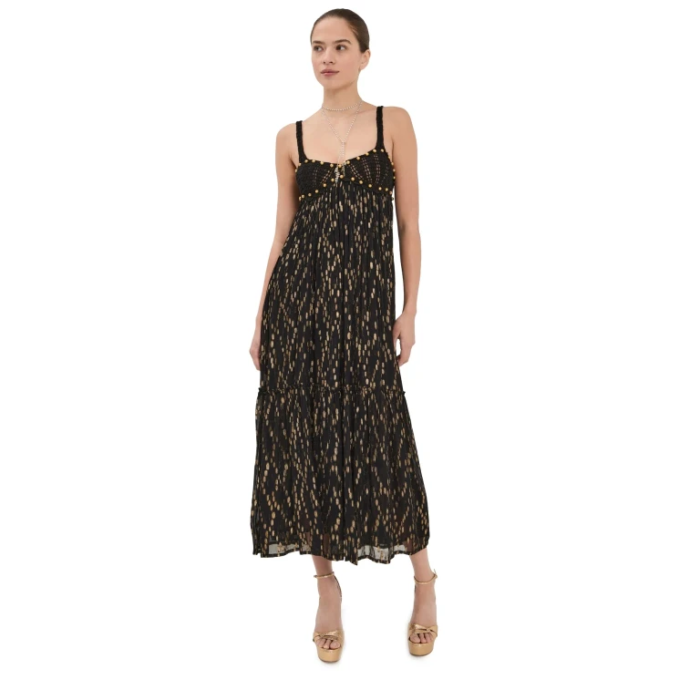 Alix of Bohemia Victoria Twilight Mist Dress Black S