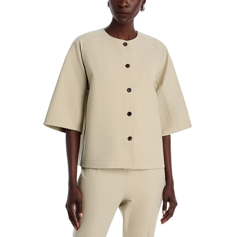 Lafayette 148 New York Button Front Jacket