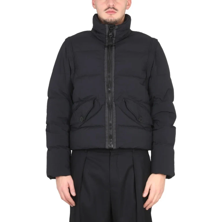 Ten C Down Jacket With Removable Sleeves