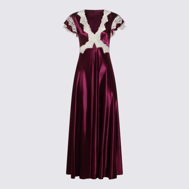 Alberta Ferretti Dresses Purple _vi - Women