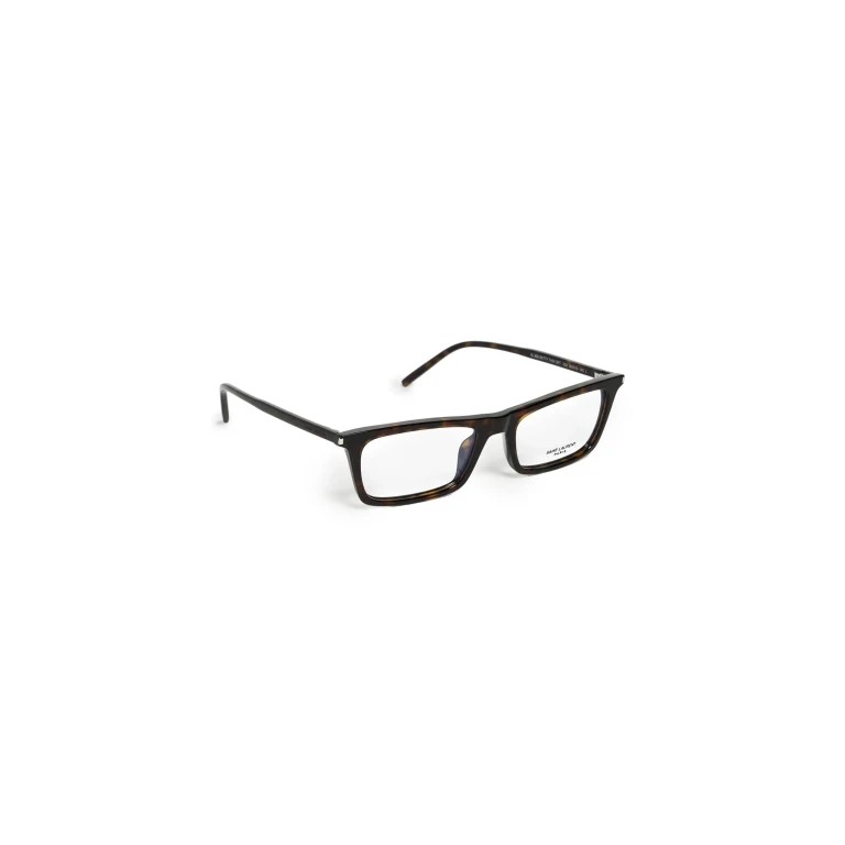 Saint Laurent SL 890 Betty Thin Optical Glasses BROWN-BROWN-TRANSPARENT One