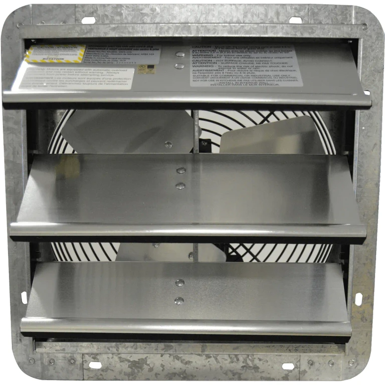 Canarm GSF Series 10-In. Galvanized Shutter Exhaust Fan