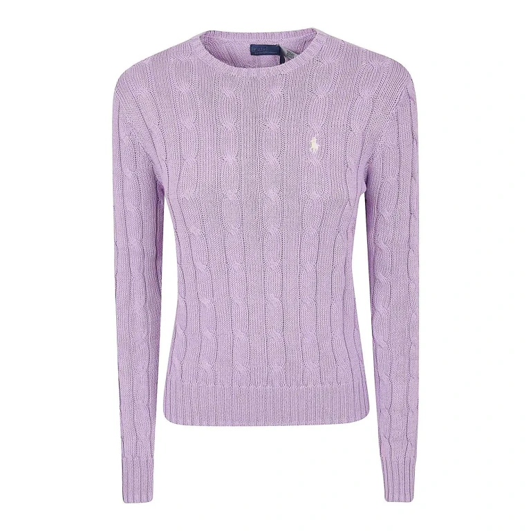 Polo Ralph Lauren Pull Col Rond - Violet Clair