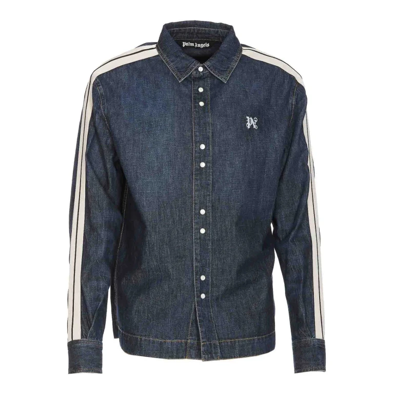 Palm Angels Veste Casual - Bleu