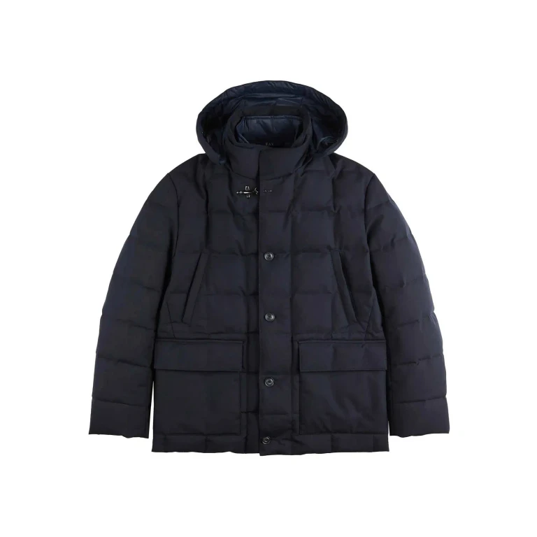 Fay Manteau Rembourré - Bleu Foncé