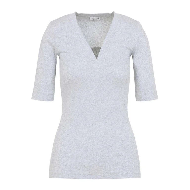 Brunello Cucinelli T-Shirt - Argent