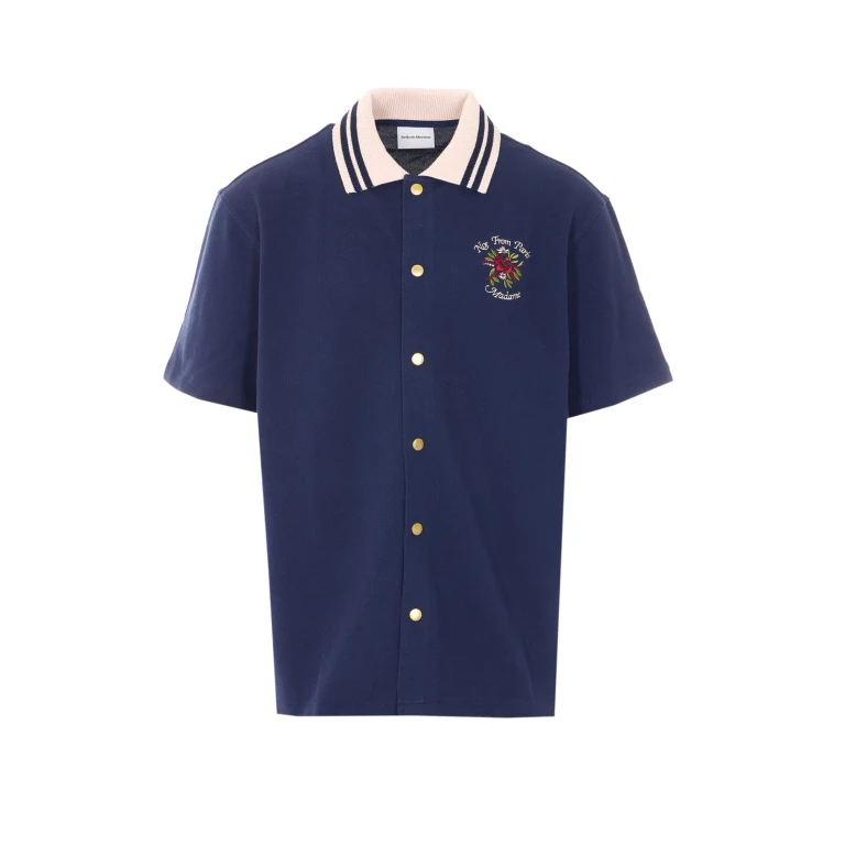 Drôle de Monsieur Slogan Rose Polo