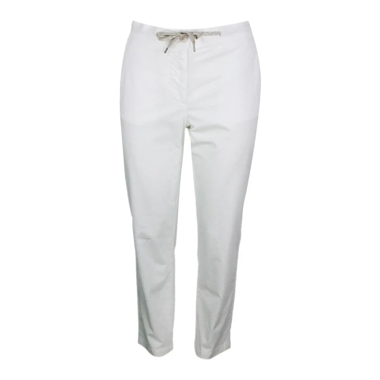 Eleventy Pantalons Décontractés - Blanc