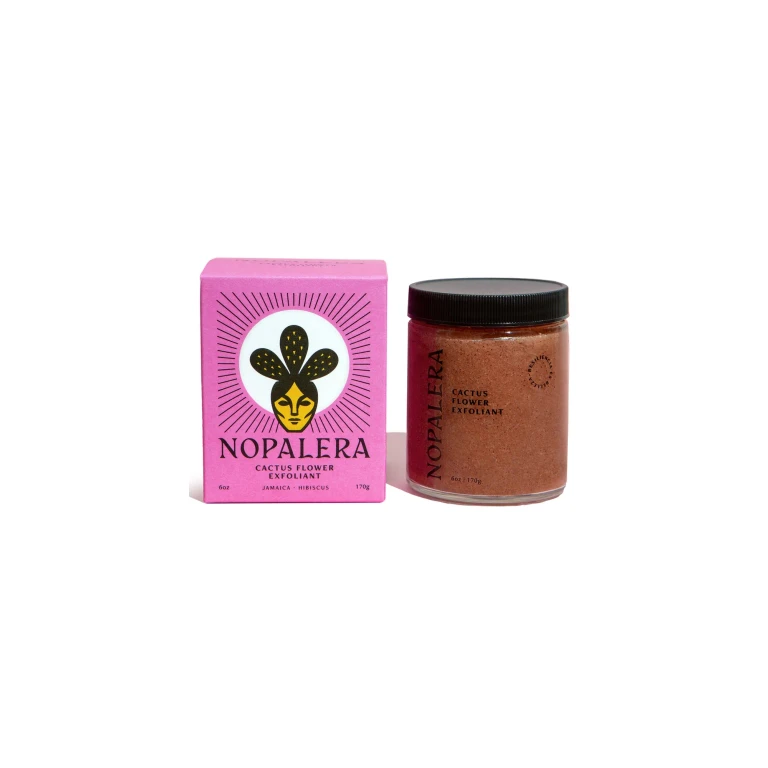 Nopalera Hibiscus Cactus Flower Exfoliant Scrub Jamaica / Hibiscus 7 oz./ 200 g.