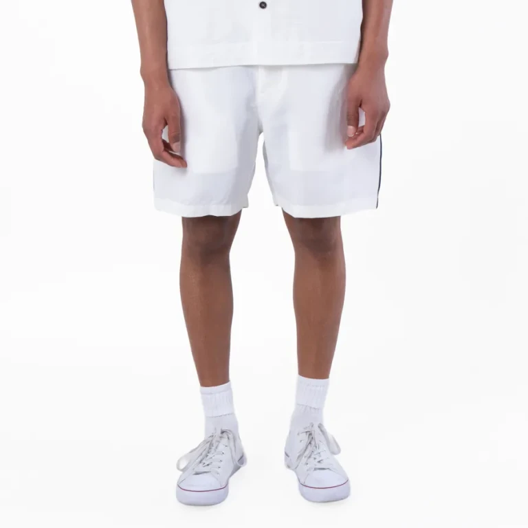 Ferragamo Mens White Bermuda Shorts