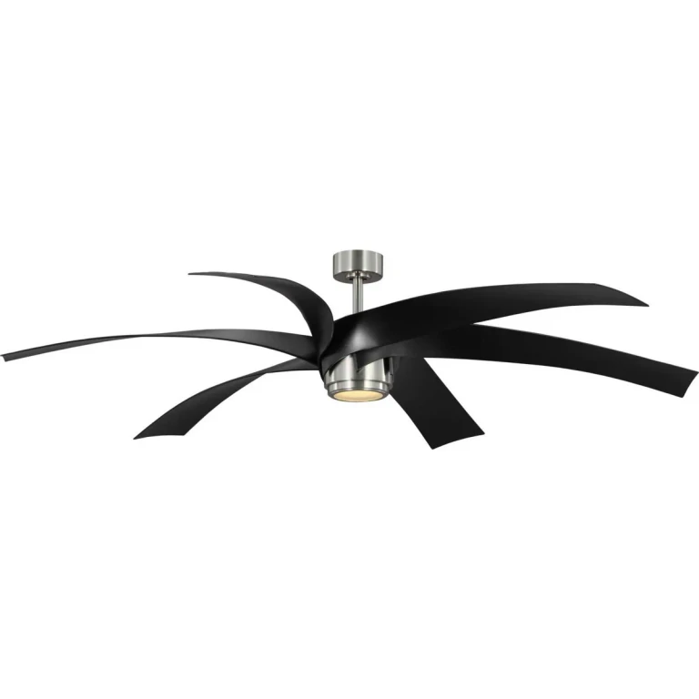 Brushed Nickel 72"Ceiling Fan from the Insigna Collection