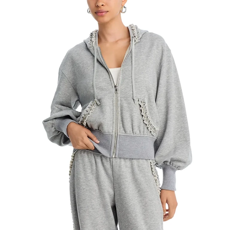 Cinq a Sept Maddie Zippered Hoodie