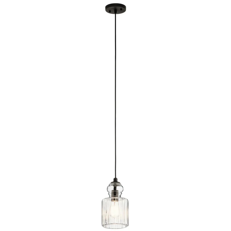 Riviera Mini Pendant 1-Light in Olde Bronze
