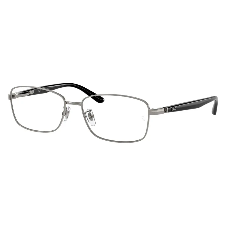 Ray Ban Demo Rectangular Unisex Eyeglasses RX6527D 2502 56