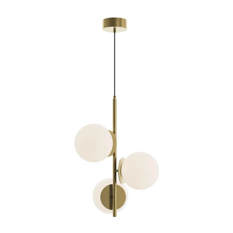 Light Antique Brass LED Pendant from the Arren Collection