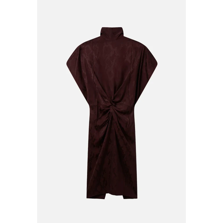 Stella McCartney Snake Print Midi Dress