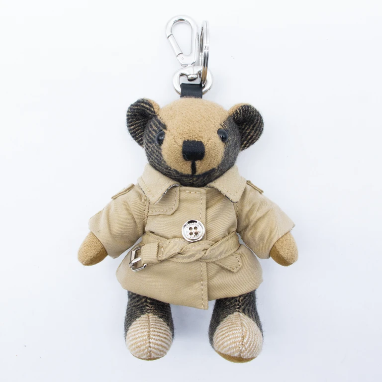 Burberry Keychains Beige Pl Pu - Women