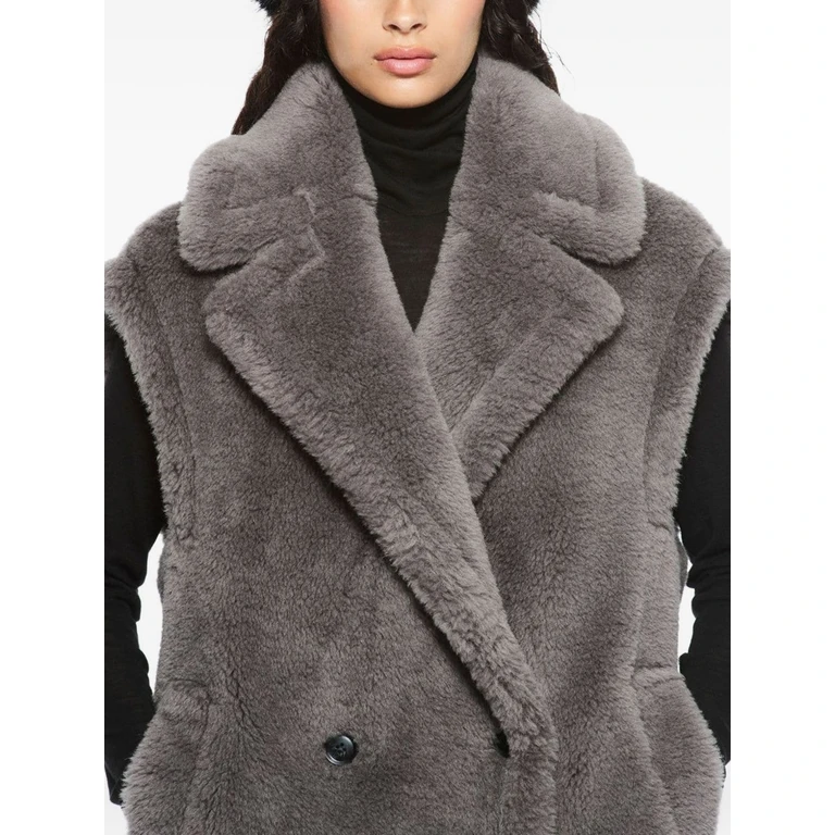 Stand Studio Faux Fur Vest carly