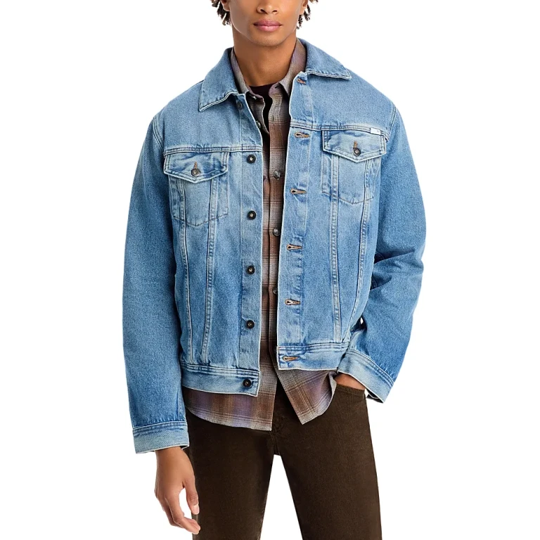 Ag Classic Trucker Jacket in Rockaway Blue