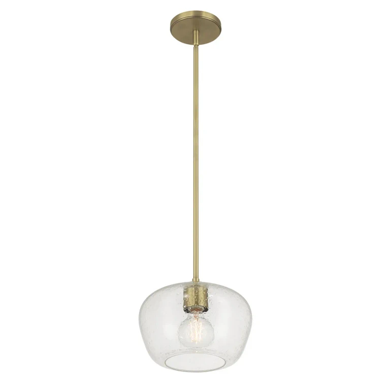 Vintage Brass Pendant from the Pomari Collection