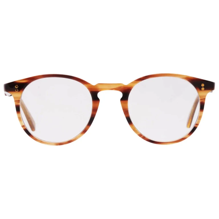 Mr. Leight CROSBY C Demo Round Unisex Eyeglasses ML1013 KOA-ATG 44