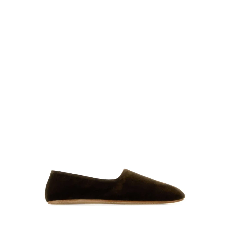 Ponti Velvet Ballerina Flats (F1782W24MSS)